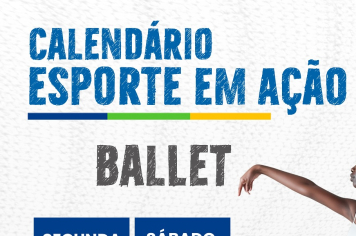 Calendário cursos Esporte em Ação