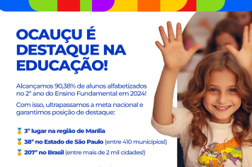 Ocauçu é Destaque na Educação
