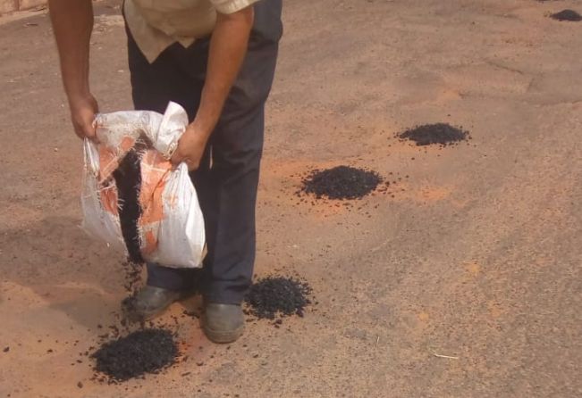 Operação tapa buracos, ruas e estradas de Ocauçu e nova colombia