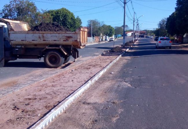 REMODELAÇÃO CANTEIRO AVENIDA 